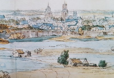 Vue de Maastricht (A F vd Meulen, 1673), détail 2 - Adam Frans van der Meulen