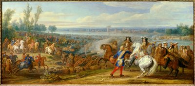 Guerre de Hollande : « le passage du Rhin le 12/06/1672 » - Adam Frans van der Meulen