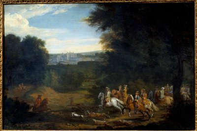 Louis XIV à la chasse - Adam Frans van der Meulen