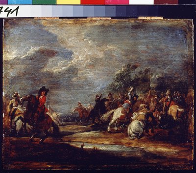 Une bataille - Adam Frans van der Meulen