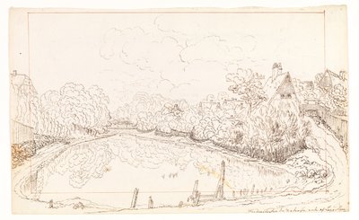 Lange Dam, Fredensborg - Adam Gottlob Gjelstrup