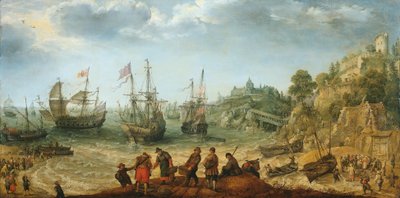 Navires au large d