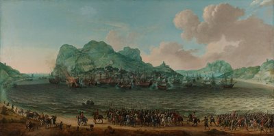 Victoire sur les Espagnols près de Gibraltar par une flotte commandée par l