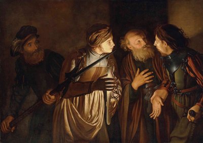 Le Renoncement de Saint Pierre - Adam de Coster