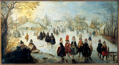 Les patineurs Peinture d