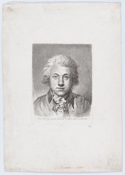 Autoportrait, 1785 - Adam von Bartsch