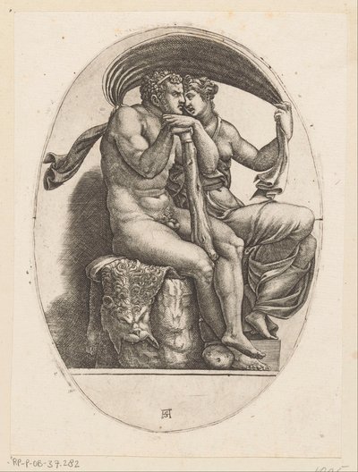 Hercule et Déjanire - Adamo Scultori