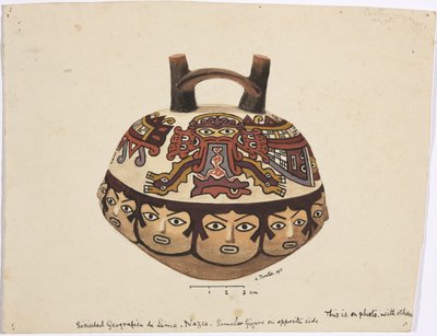 Contenant de Nazca, Pérou - Adela Breton
