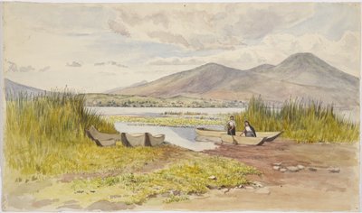 Lac Pátzcuaro, Michoacán, Mexique - Adela Breton
