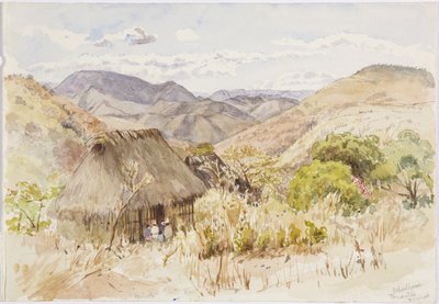 École à Tenantla, Mexique - Adela Breton