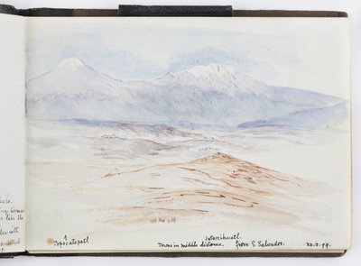 Carnet de croquis de dessins et notes, Amérique du Nord et du Sud (y compris le Mexique) - Adela Breton