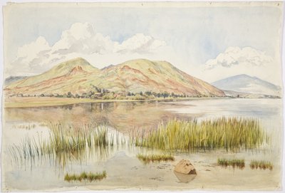 Turumataro et le lac Pátzcuaro, Michoacan, Mexique - Adela Breton