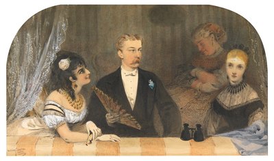 Au théâtre - Adelaide Claxton