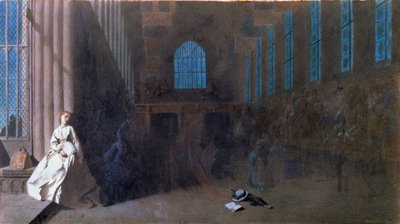 Rêves du passé, Hampton Court - Adelaide Claxton