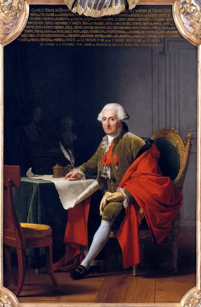 Charles-Roger, prince de Bauffremont 1713-1795 - Adelaide Labille Guiard