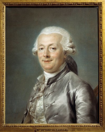 Portrait de Jean Jacques Bachelier (1724-1806) peintre français. Peinture par Adelaide Labille-Guiard - Adelaide Labille Guiard