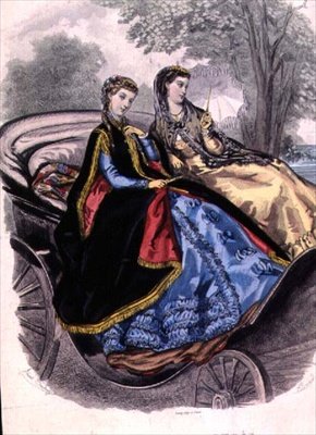 Robes de dames de Madame Breant-Castel, manteaux des Grands Magazins du Louvre de la section 