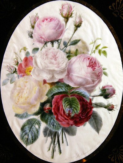 Étude de roses - Adele Lallemand