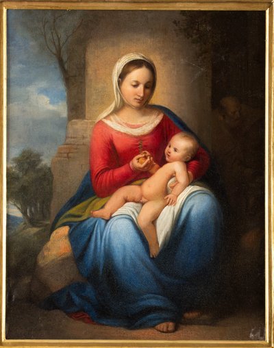 Madone et enfant Jésus - Adeodato Malatesta or Malatesti
