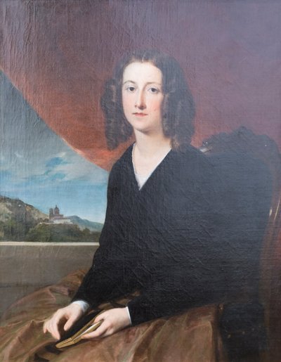 Portrait de la fille de Ciro Menotti - Adeodato Malatesta or Malatesti