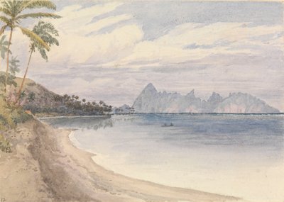 Eimeo [Moorea] près de Papeiti [Tahiti, îles de la Société], 25 août 1849 - Admiral Sir Edward Gennys Fanshawe