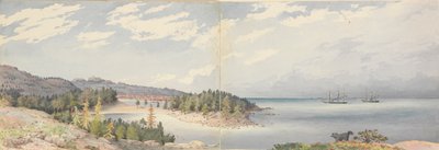 Hogland, 24 août 1855, Finlande - Admiral Sir Edward Gennys Fanshawe