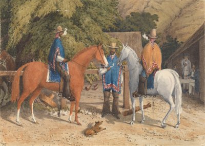Rancho à Concon, entre Valparaiso et Quillota, 14 janvier 1850 [Chili] - Admiral Sir Edward Gennys Fanshawe