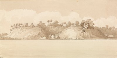 Vewa, îles Fidji, octobre 1849 - Admiral Sir Edward Gennys Fanshawe