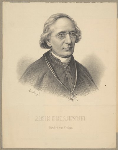 Albin Dunajewski (1817-1894), évêque de Cracovie - Adolf Dauthage