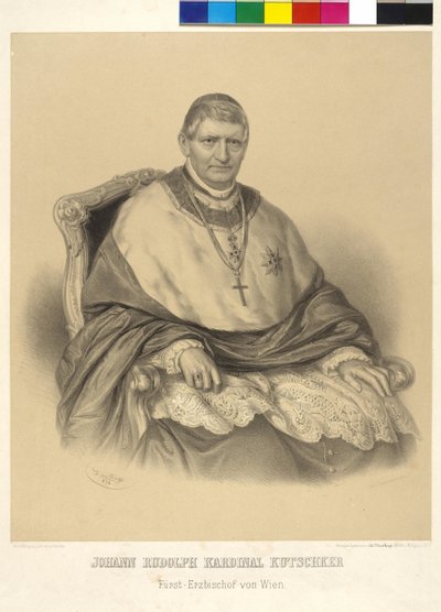Johann Rudolf cardinal Kutschker Prince Archevêque de Vienne - Adolf Dauthage
