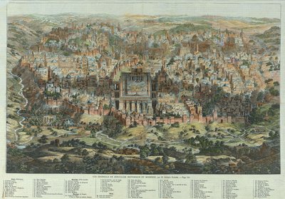 Vue générale de Jérusalem - Adolf Eltzner
