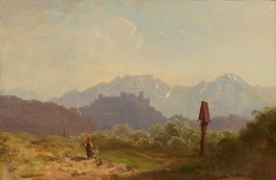 Vue de Salzbourg avec la forteresse Hohensalzburg et l