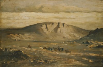 Paysage solitaire (mariage des paysans) - Adolf Kosárek