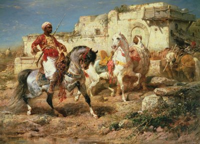 Cavaliers arabes - Adolf Schreyer