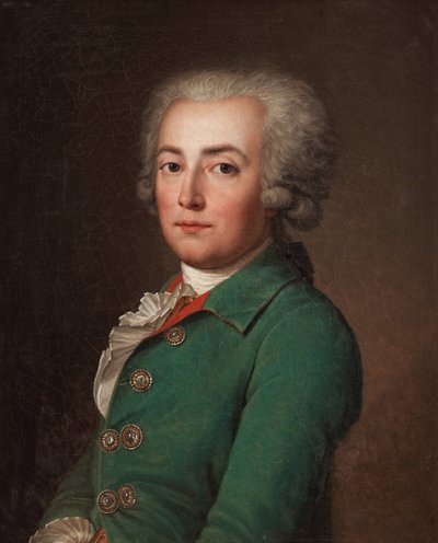 Portrait de Stanislas Marie Adélaïde, Comte de Clermont-Tonnerre 1757-1792, 1781 - Adolf Ulrich Wertmuller