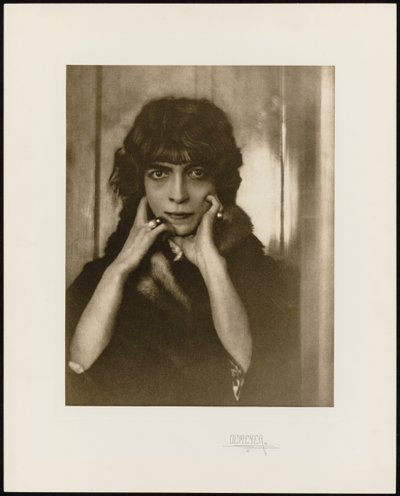 Portrait de la marquise Luisa Casati - Adolf de Meyer