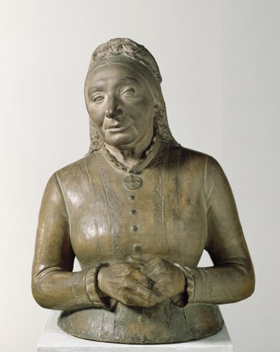 Portrait de Marie Fielder (1819-1901), 1882 - Adolf von Hildebrand