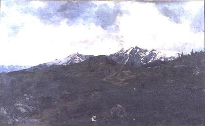 Dans les pâturages alpins - Adolf von Meckel