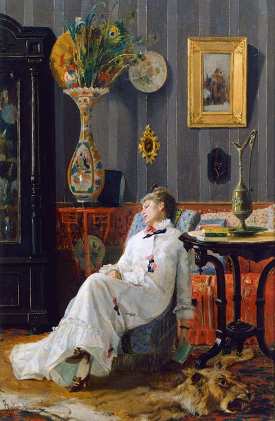 Moment de repos - Adolfo Belimbau