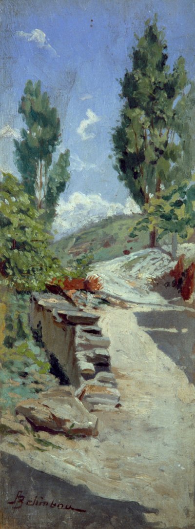 Route dans les collines - Adolfo Belimbau