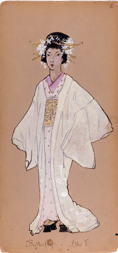 Costume du personnage de Cio-Cio-San pour l