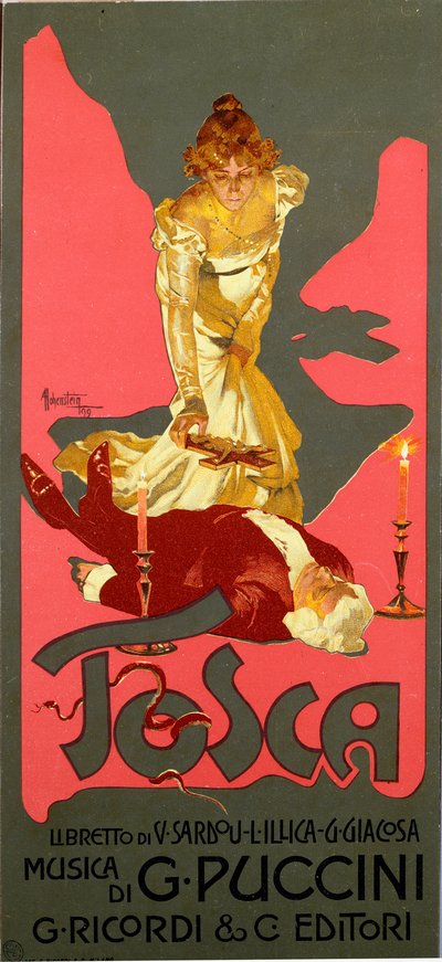 Affiche en style Liberty pour l