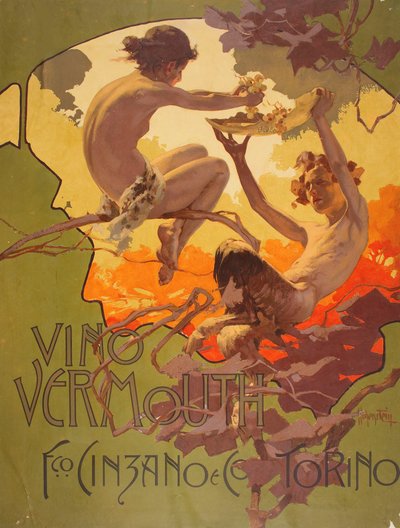 Vermouth Cinzano, 1901 - Adolfo Hohenstein