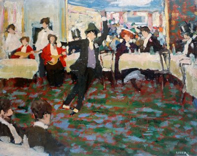 Maurice Chevalier, par Adolfo Levier (1873-1953), Italie, 20e siècle - Adolfo Levier