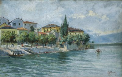 Paysage du lac Majeur - Adolfo Polaroli