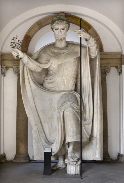 Saint Ambroise, évêque de Milan, c.1920 - Adolfo Wildt
