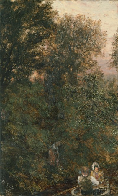 Promenade en bateau, 1892 - Adolph Menzel