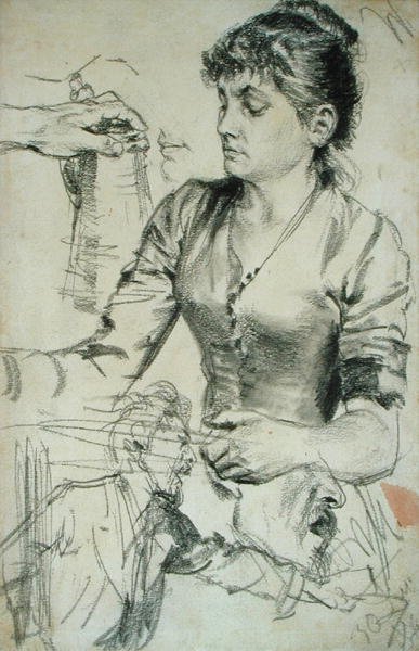 Étude pour Contribution - Adolph Menzel
