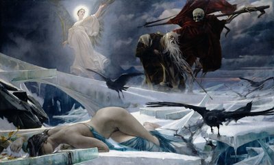 Assuérus à la fin du monde - Adolf Hiremy Hirschl