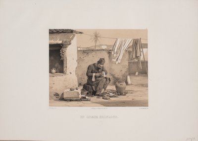 Un cordonnier grec - Johan Adolph Kittendorff